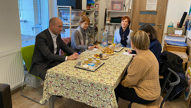 Dr. Ákos Kozma visits „Patrónus” House in Gödöllő