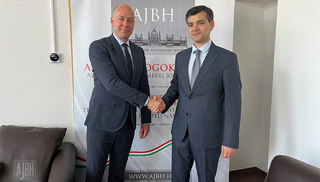 Dr. Ákos Kozma Hosts First Secretary of Uzbekistan’s Embassy in Hungary